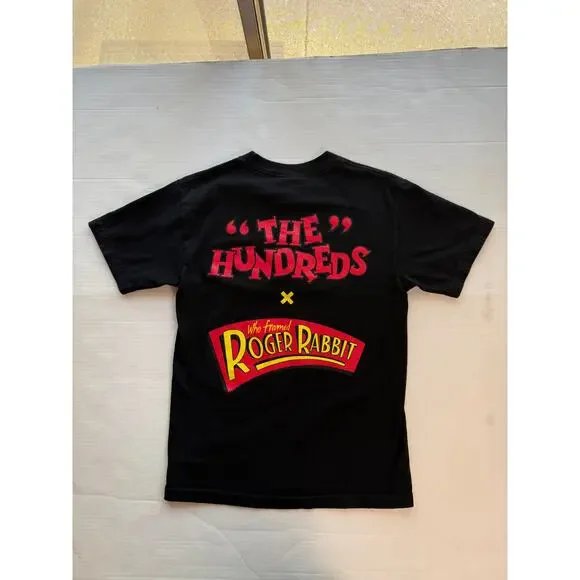 The Hundreds x Who Framed Roger Rabbit Collab Tee Jessica Rabbit Embroidered S - Picture 8 of 10